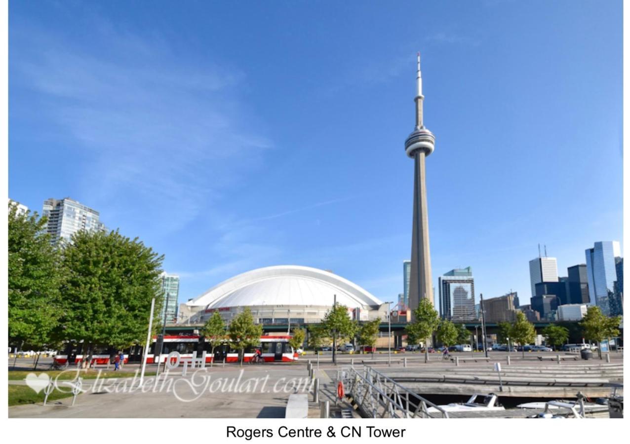 טורונטו Three Br Condo Step To Cn Tower Rogers Center With Free Parking מראה חיצוני תמונה